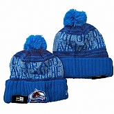 Colorado Avalanche Team Logo Knit Hat YD (1)